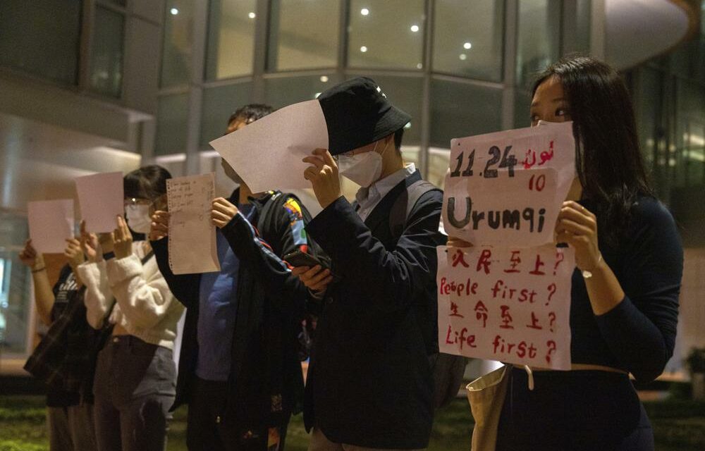Students Sent Home, Police on Patrol as China Curbs Protests