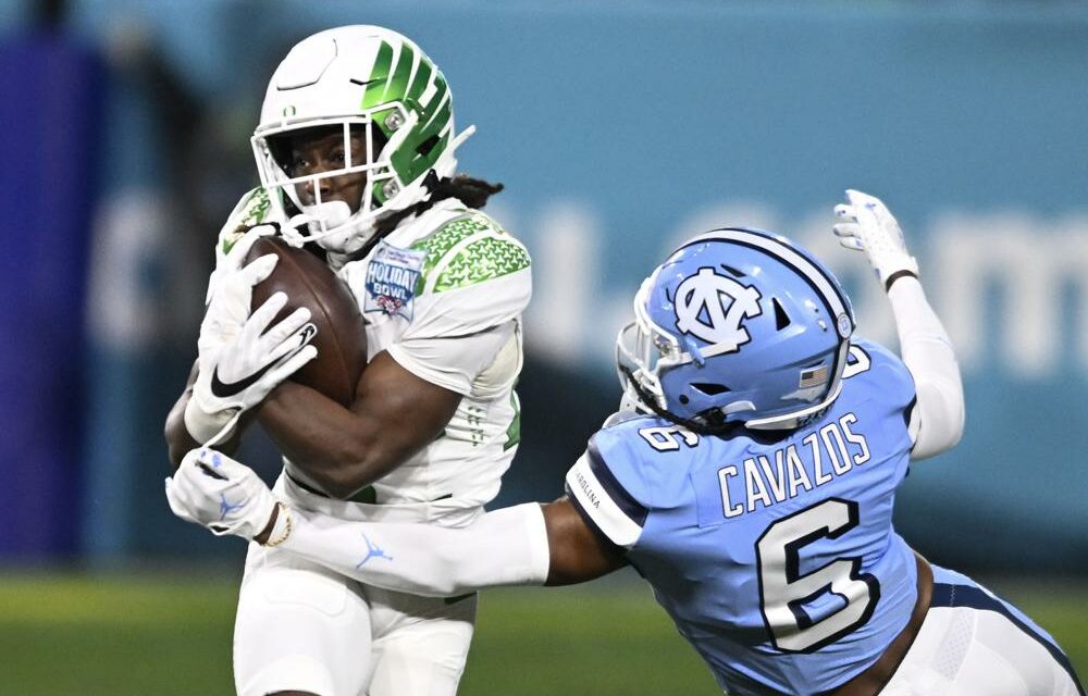 WATCH: North Carolina receives costly penalty for unusual jersey situation  in Holiday Bowl - On3