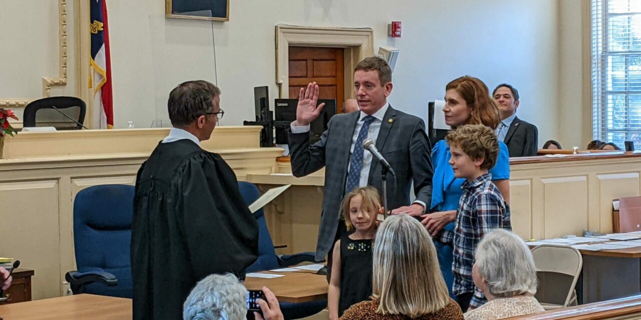 Nieman Sworn In as Orange, Chatham County's District Attorney ...