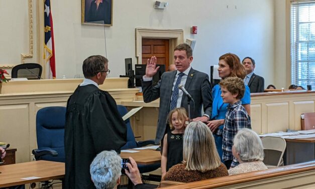 Nieman Sworn In as Orange, Chatham County’s District Attorney
