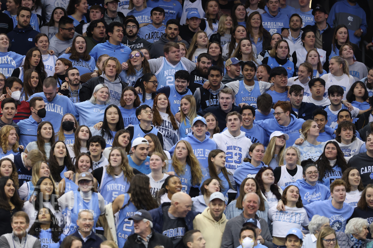 UNC Men’s Basketball Ranked First in Average Home Game Attendance This Season
