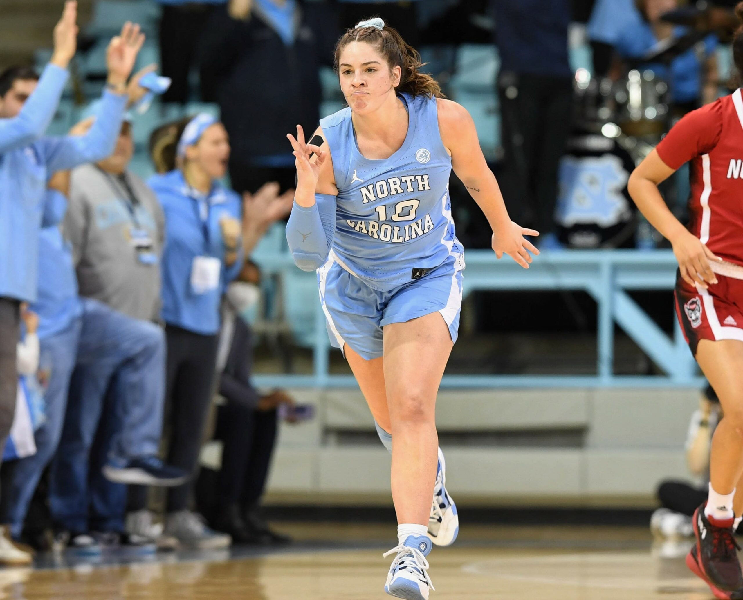 Kennedy Todd-Williams, No. 22 UNC women beat No. 11 NC State 56-47