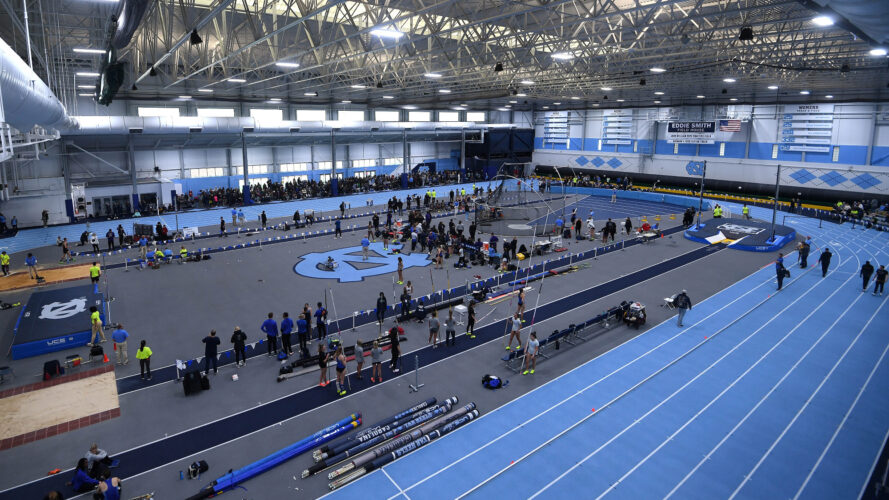 Unc Hosts First Track And Field Event Since 2020 In Renovated Facility