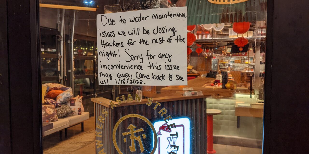 University Place Businesses Close Early on Wednesday Due to Water Outage