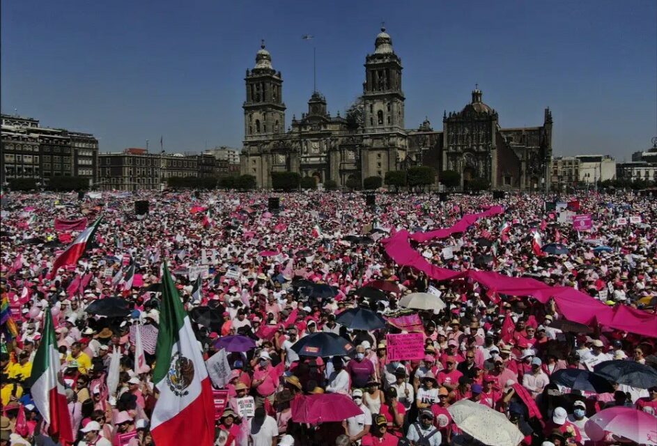 Tens of Thousands Protest Mexico’s Electoral Law Changes