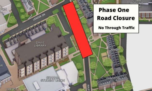 Raleigh Street Closed on UNC Campus as Emergency Sewer Repairs Begin