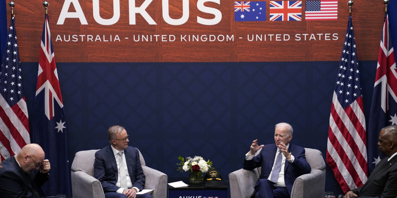 Australia Says US Nuclear Subs Needed to Counter Chinese Militarization
