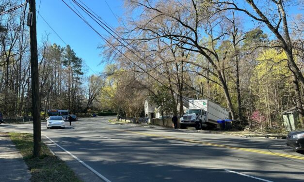 Downed Power Lines Briefly Divert Traffic, Cause Outage Along E. Franklin Street