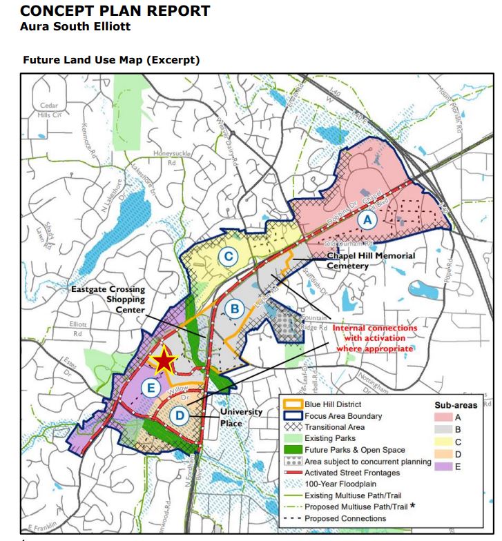 Aura Developers Propose New Project on South Elliott Road