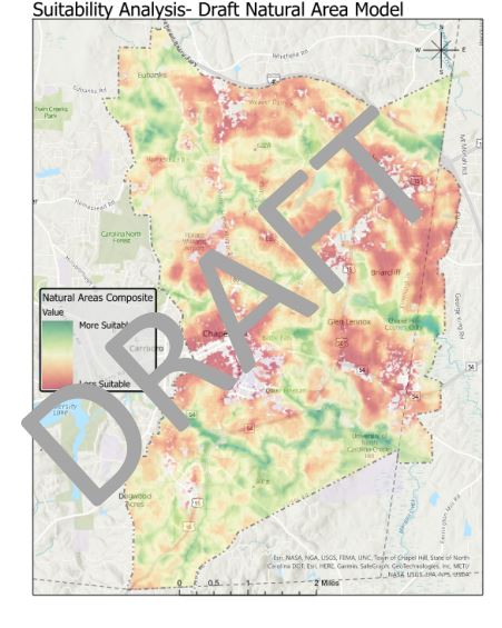 Chapel Hill Town Council Discusses Updates To Complete Community   Draft Natural Areas Nap Chtc 