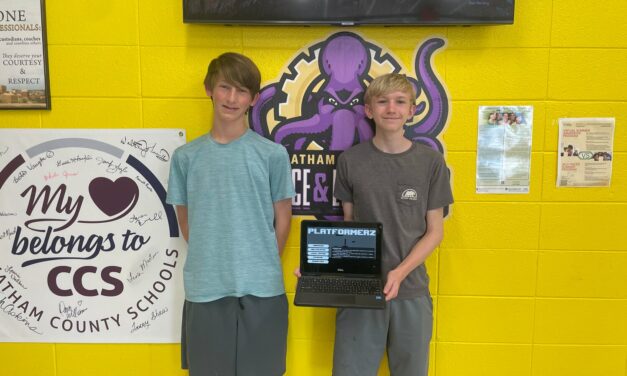 Student-Designed Game Wins Statewide Coding Challenge
