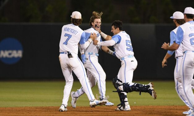 UNC Baseball Rallies From Early Deficit, Uses Walk-Off Bunt to Beat NC State