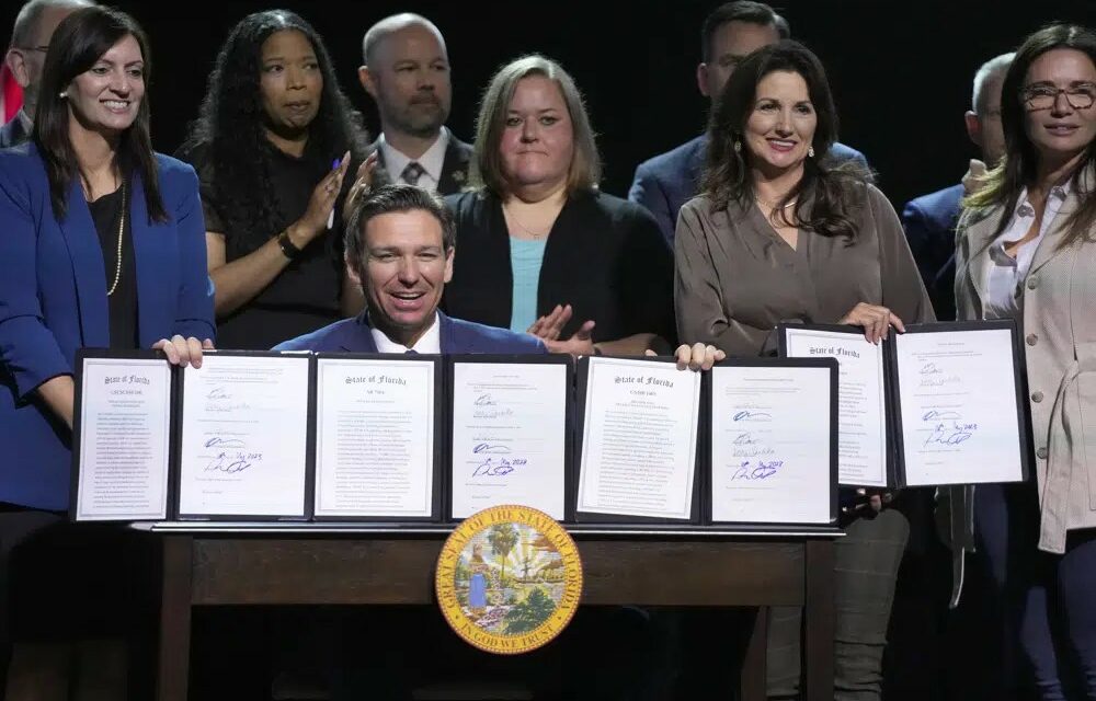 DeSantis Signs Bills Targeting Drag Shows, Transgender Kids and the Use of Bathrooms and Pronouns