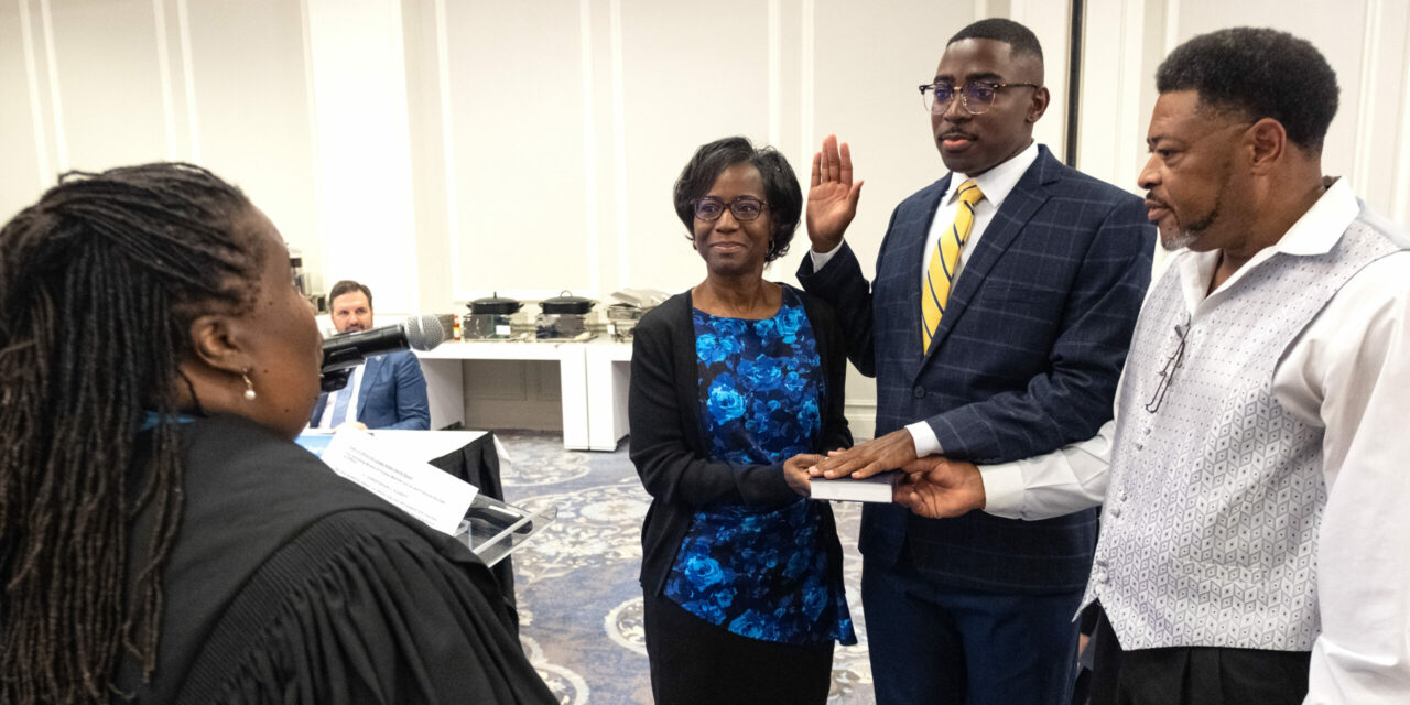 ‘I Don’t Work for Anyone But the Students’: Christopher Everett Sworn In as Student Body President