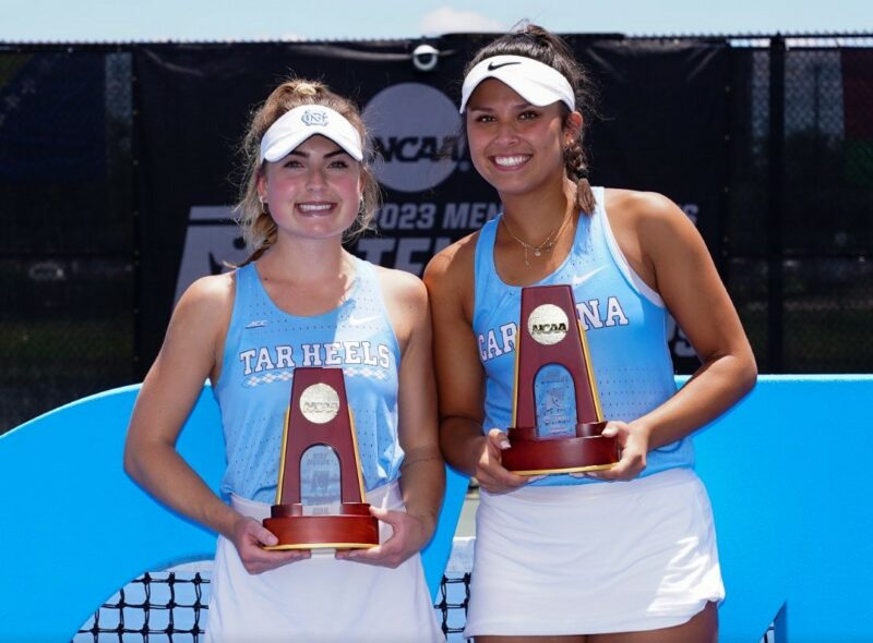 UNC's Fiona Crawley and Carson Tanguilig Win NCAA Doubles Championship ...