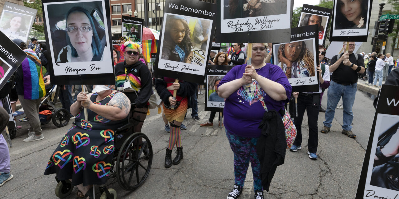 Transgender and nonbinary people are often sidelined at Pride. This year is  different