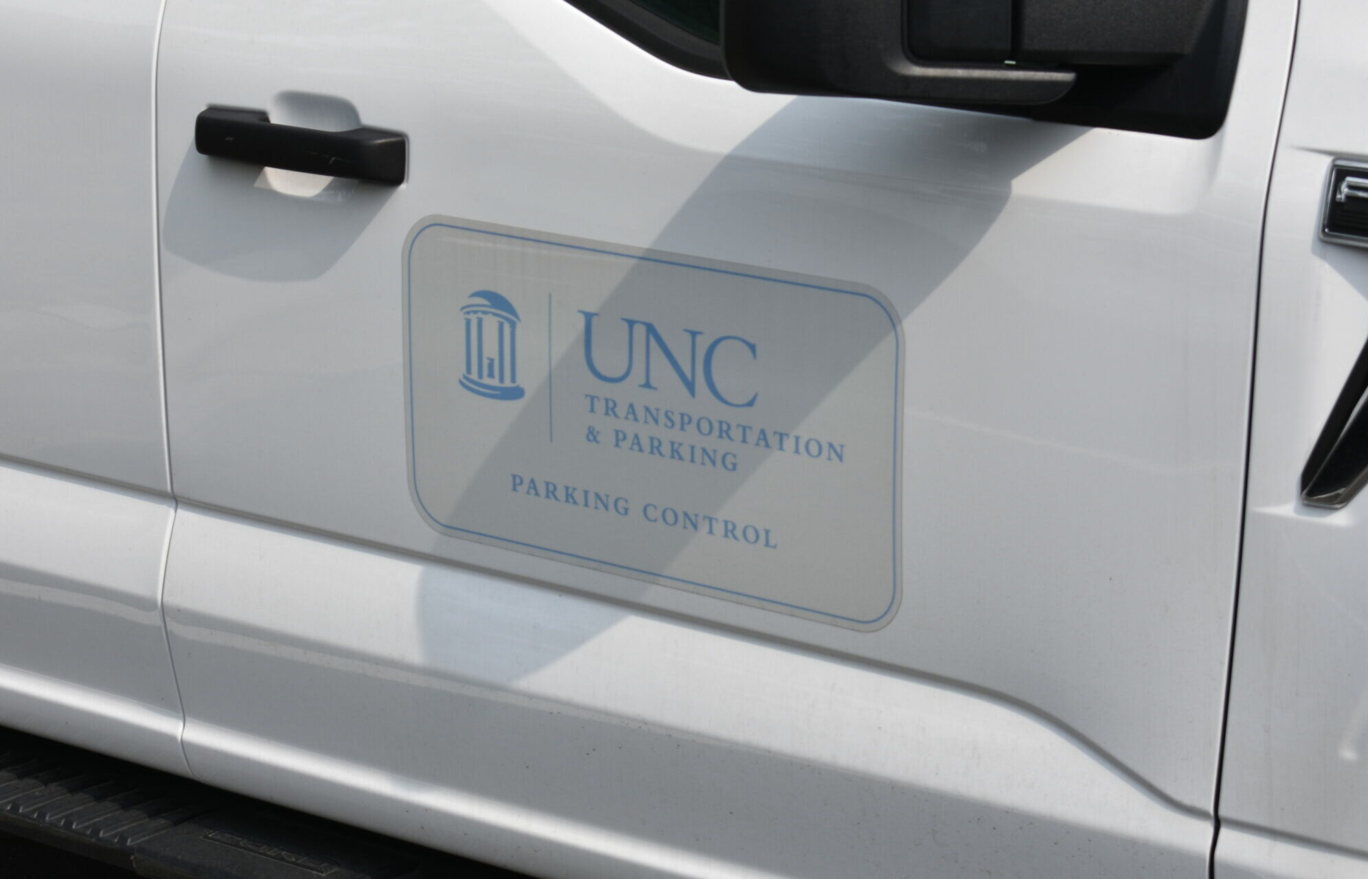 Unc Transportation And Parking Control Vehicle Logo Campus - Chapelboro.com