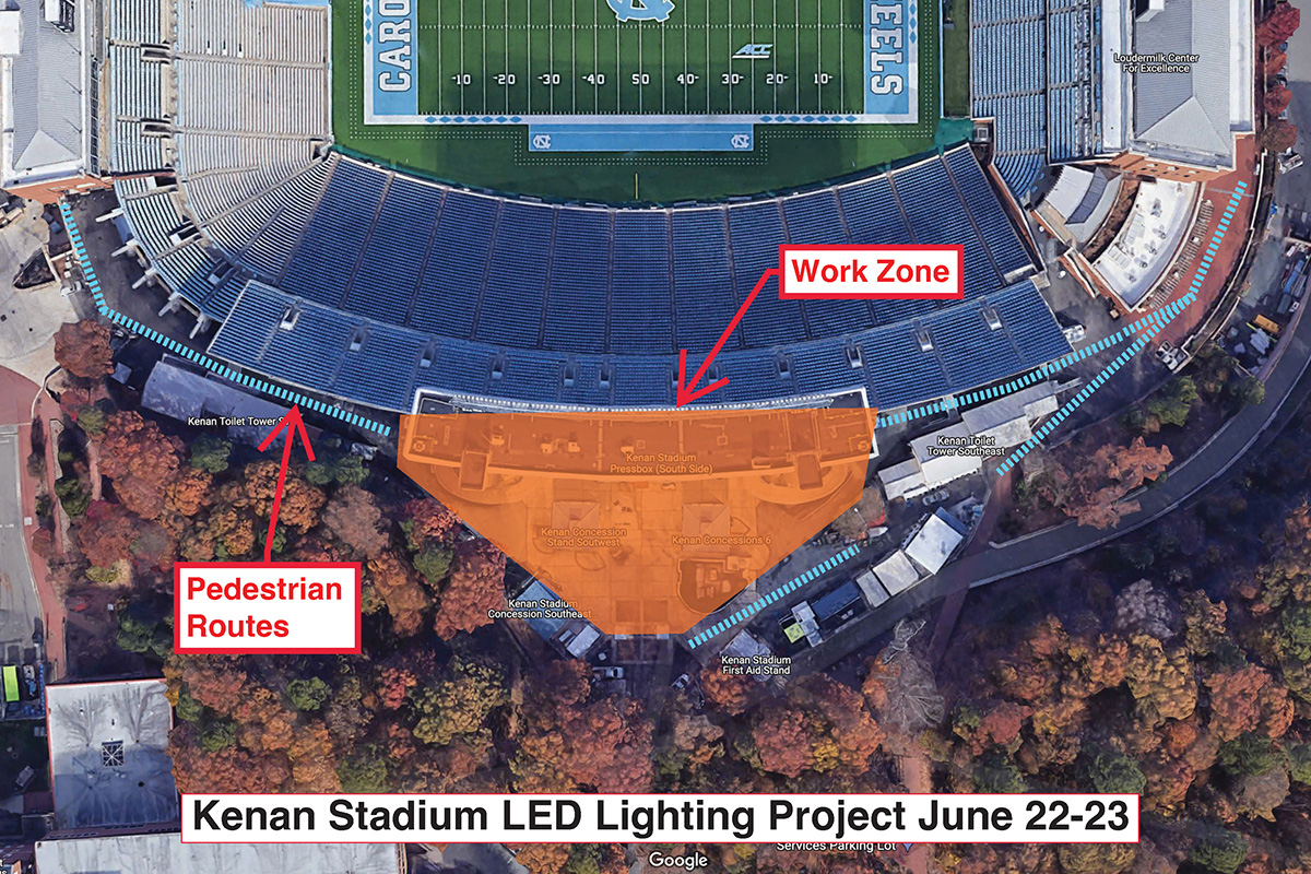 New Seats at Kenan Stadium to Change Season Ticket Pricing 