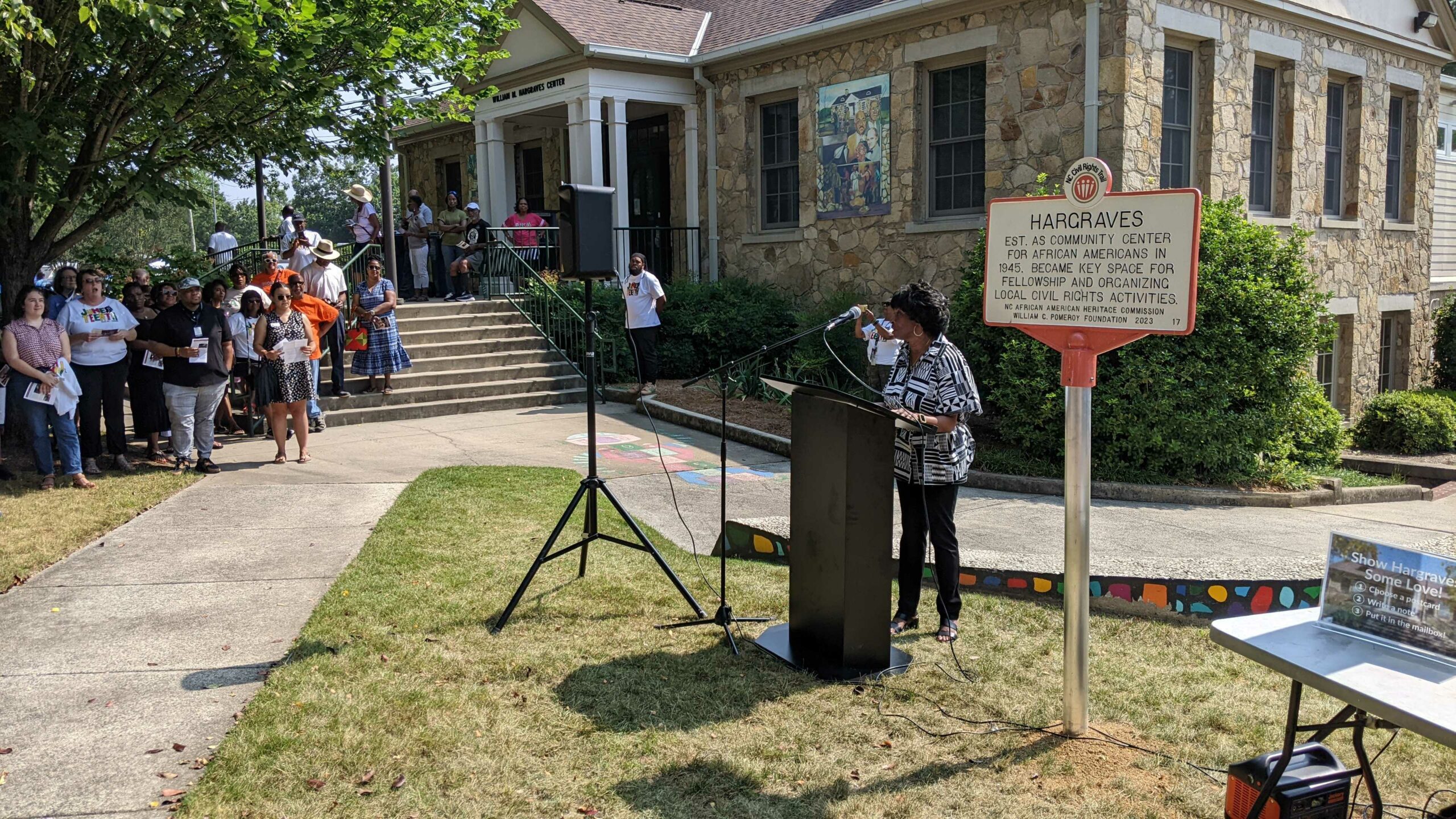Chapel Hill's Hargraves Center Officially Added to Statewide Civil