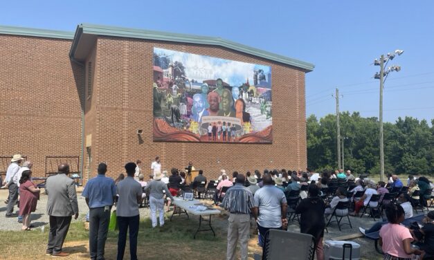 Pittsboro Holds Celebrations for New Mural, Juneteenth