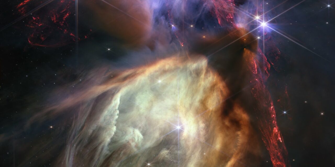 Webb Space Telescope Reveals Moment of Stellar Birth, Dramatic Close-up of 50 Baby Stars