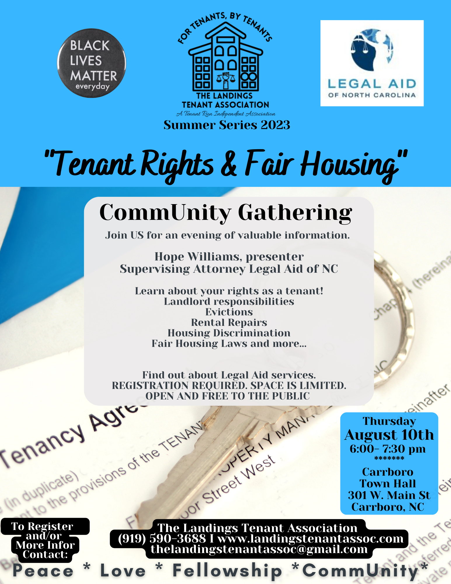 THE LANDINGS TENANT ASSOCIATION'S 