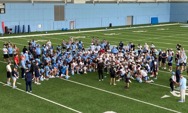 Notes and Observations from UNC Football’s First Fall Practice
