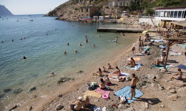 The Crimean Peninsula Is Both a Playground and a Battleground, Coveted by Ukraine and Russia