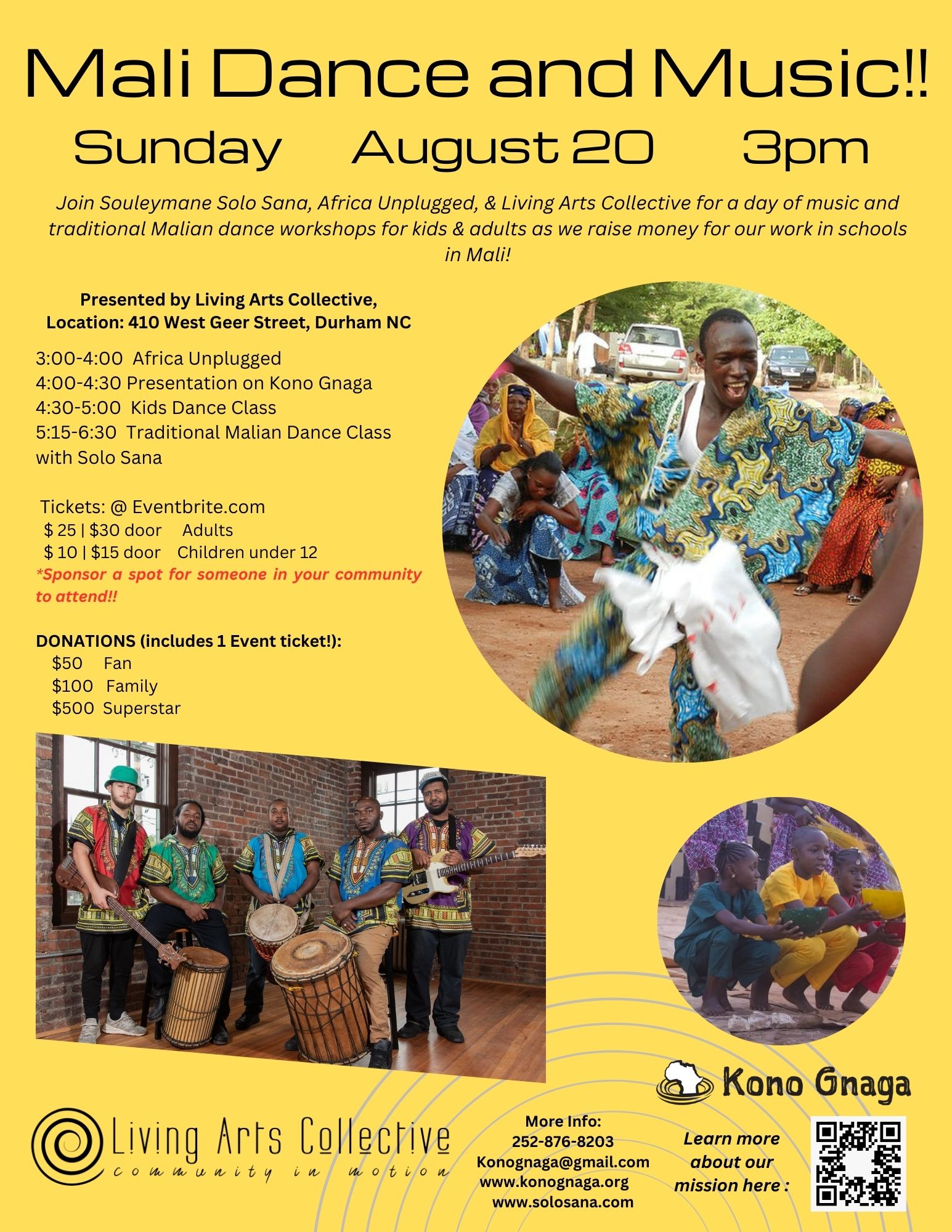 Mali Dance and Music - Chapelboro.com