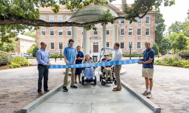LOOK: UNC’s Old Well Reopens After Construction of Permanent Accessibility Ramp