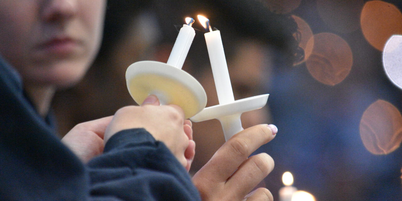 PHOTOS: UNC Holds Candlelight Vigil Honoring Zijie Yan