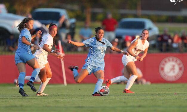 UNC Women’s Soccer Ties No. 12 Alabama in Non-Conference Finale