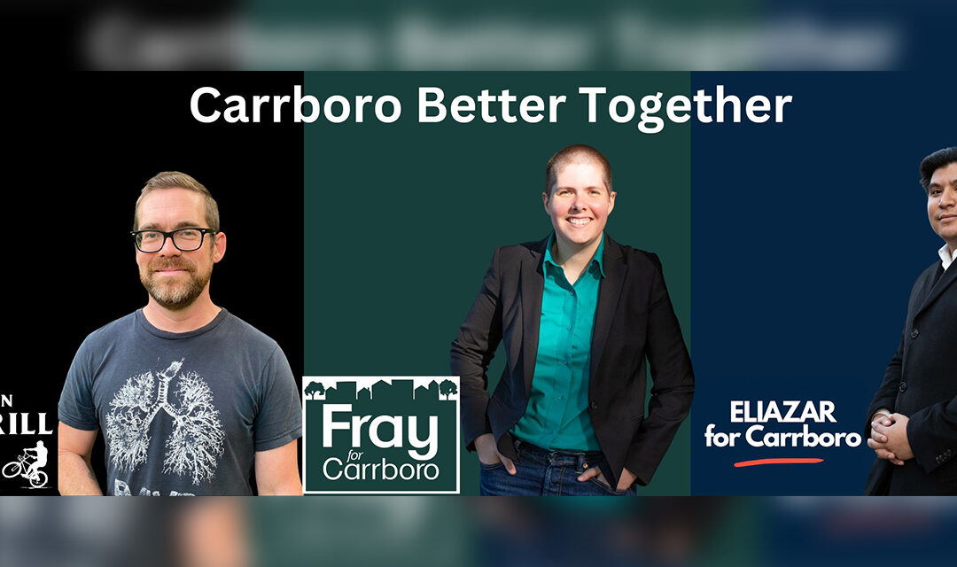 Trio of Carrboro Town Council Candidates Set to Run As Slate