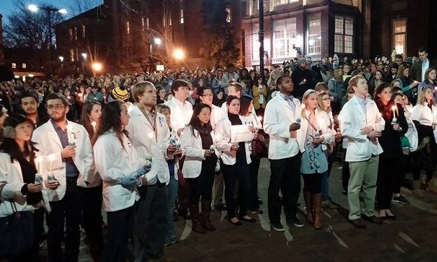 Thousands Gather at UNC to Pay Tribute to 3 Shooting Victims