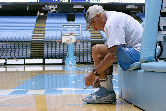 Oldest Living UNC Sports Alum Leads ‘Walk for Health’
