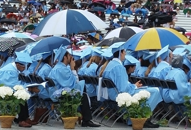 Hulu Founder Inspires at Misty Morning UNC Commencement