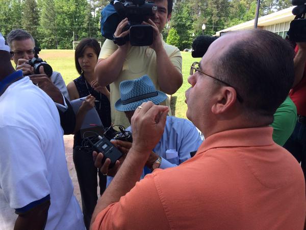 Contentious Words Follow Press Conference Over Confederate Flag Photo