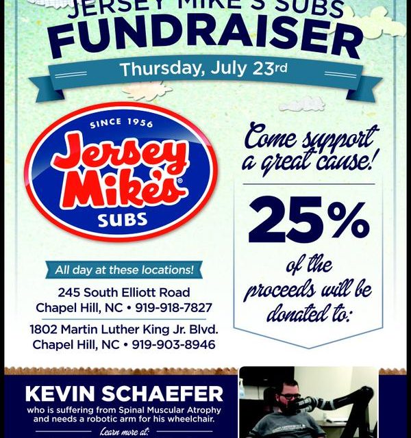Jersey Mike’s Hosting Fundraiser Today
