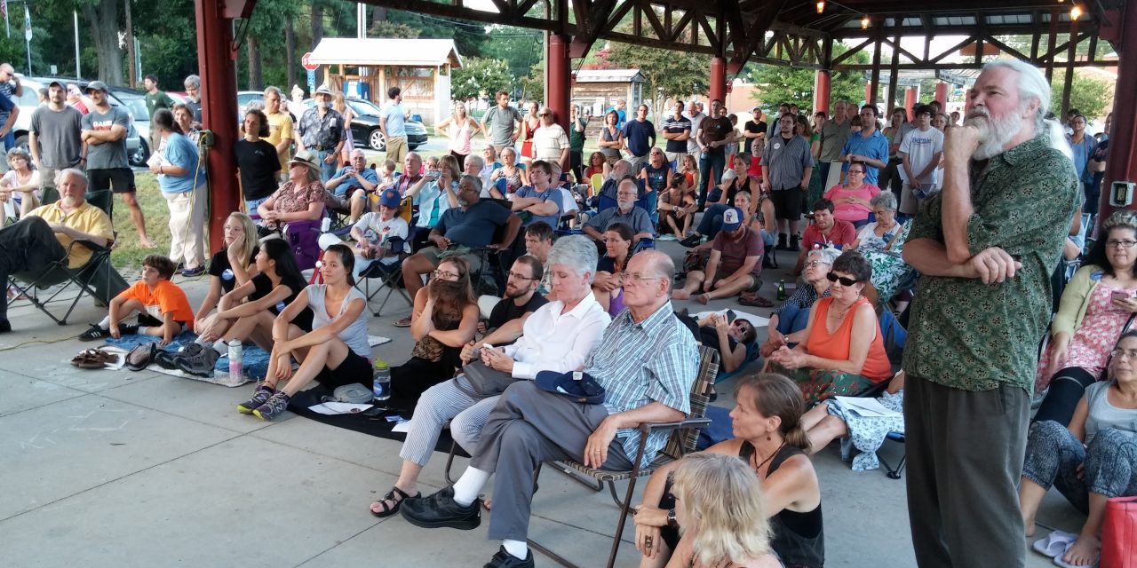 Hundreds ‘Feel the Bern’ for Sanders in Carrboro