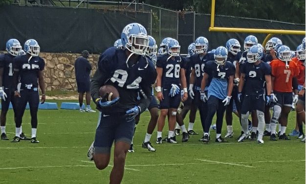 UNC Training Camp: Receivers Expected to be Loud–On and Off the Field