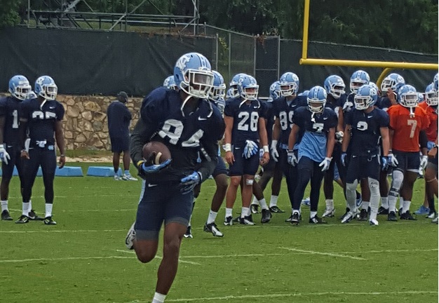 UNC Training Camp: Receivers Expected to be Loud–On and Off the Field