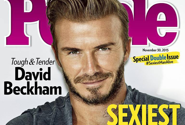 David Beckham is the Sexiest Man Alive