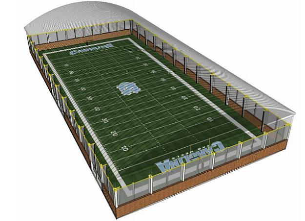 UNC Takes Early Step Toward Indoor Football Practice Facility