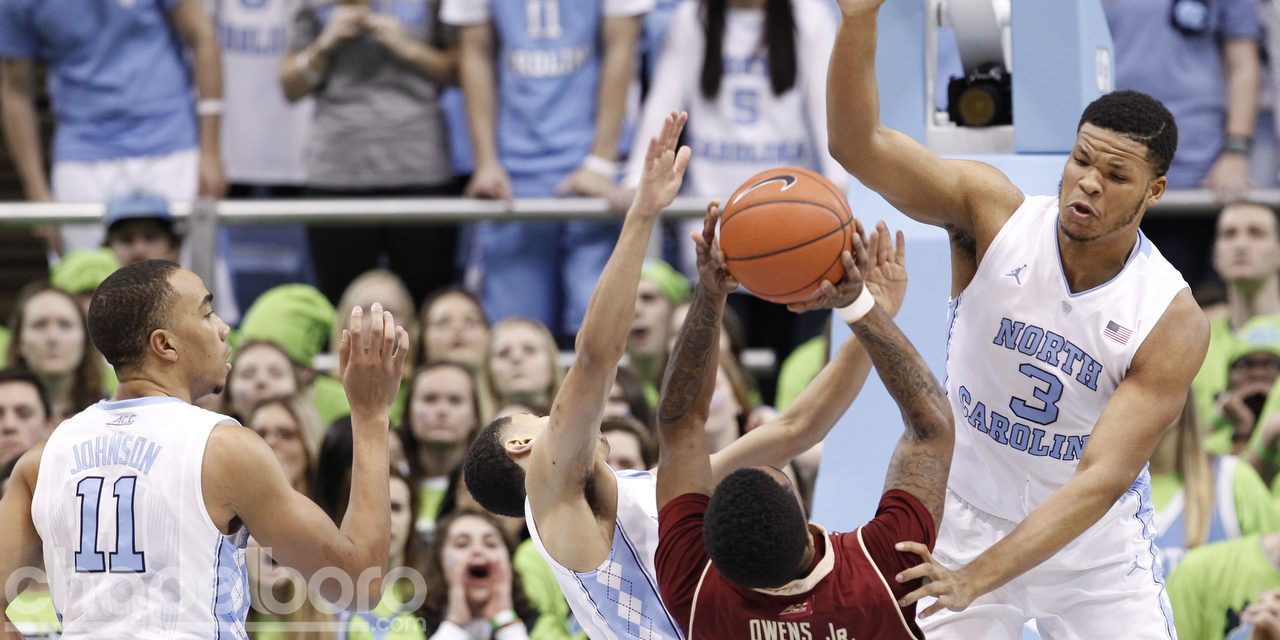 No. 2 UNC Suffocates Boston College as ACC Play Heats Up