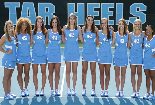 No. 4 UNC Women’s Tennis Shuts Out Syracuse