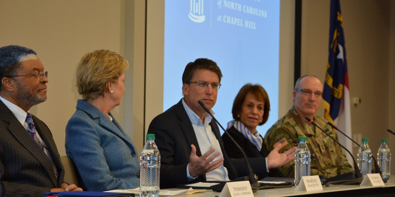 McCrory Pitches $2 Billion Bond in Chapel Hill