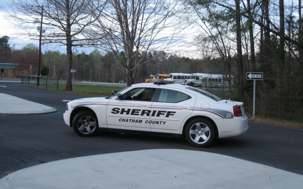 Stolen Vehicle Recovered from Chatham County Pond
