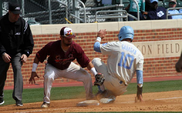 Virginia Tech Rallies Late to Shock No. 13 UNC Baseball, End 17-Game Losing Skid