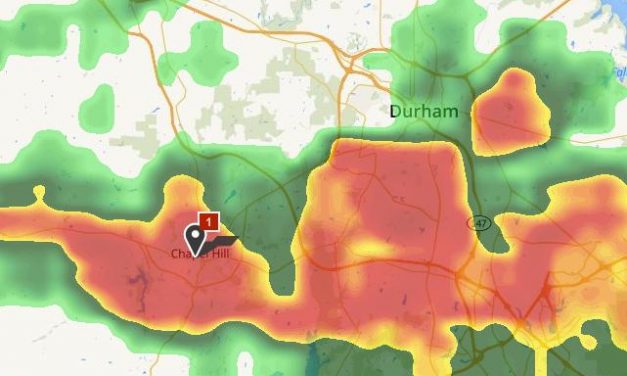 Power Outages Reported Amid Thunderstorm