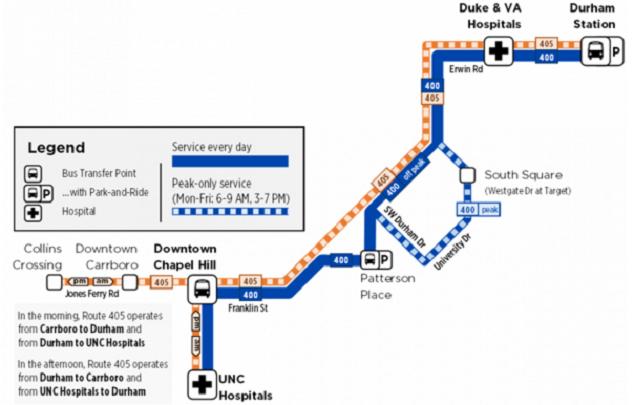 Durham to Carrboro Bus Service Coming in August